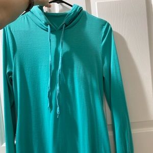 Maternity sweater dress